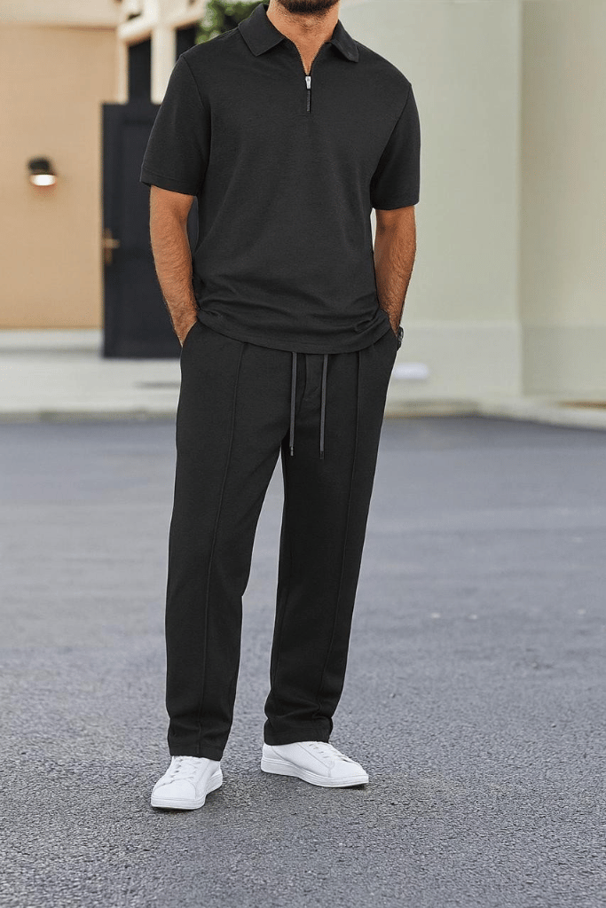 The Comfort Clothing - Stripe Zip Style Tracksuit
