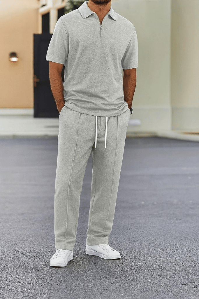 The Comfort Clothing - Stripe Zip Style Tracksuit