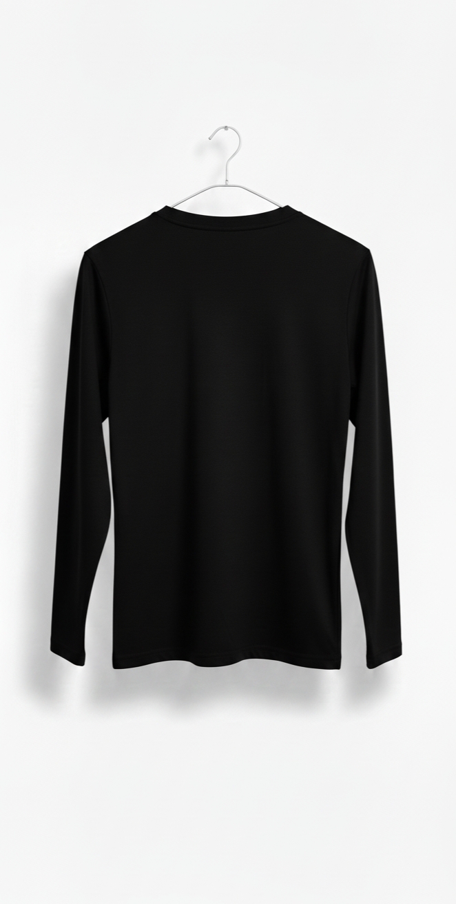 Obsidian Black Full Sleeve Shirt - Image 2
