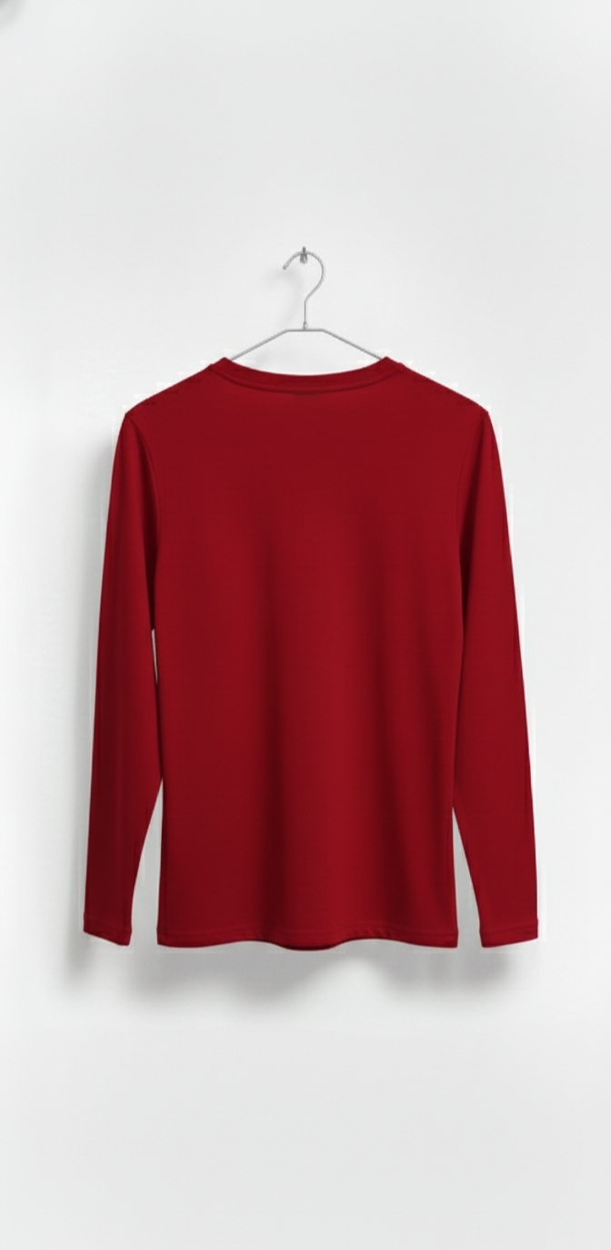 Crimson Flame Full Sleeve Shirt