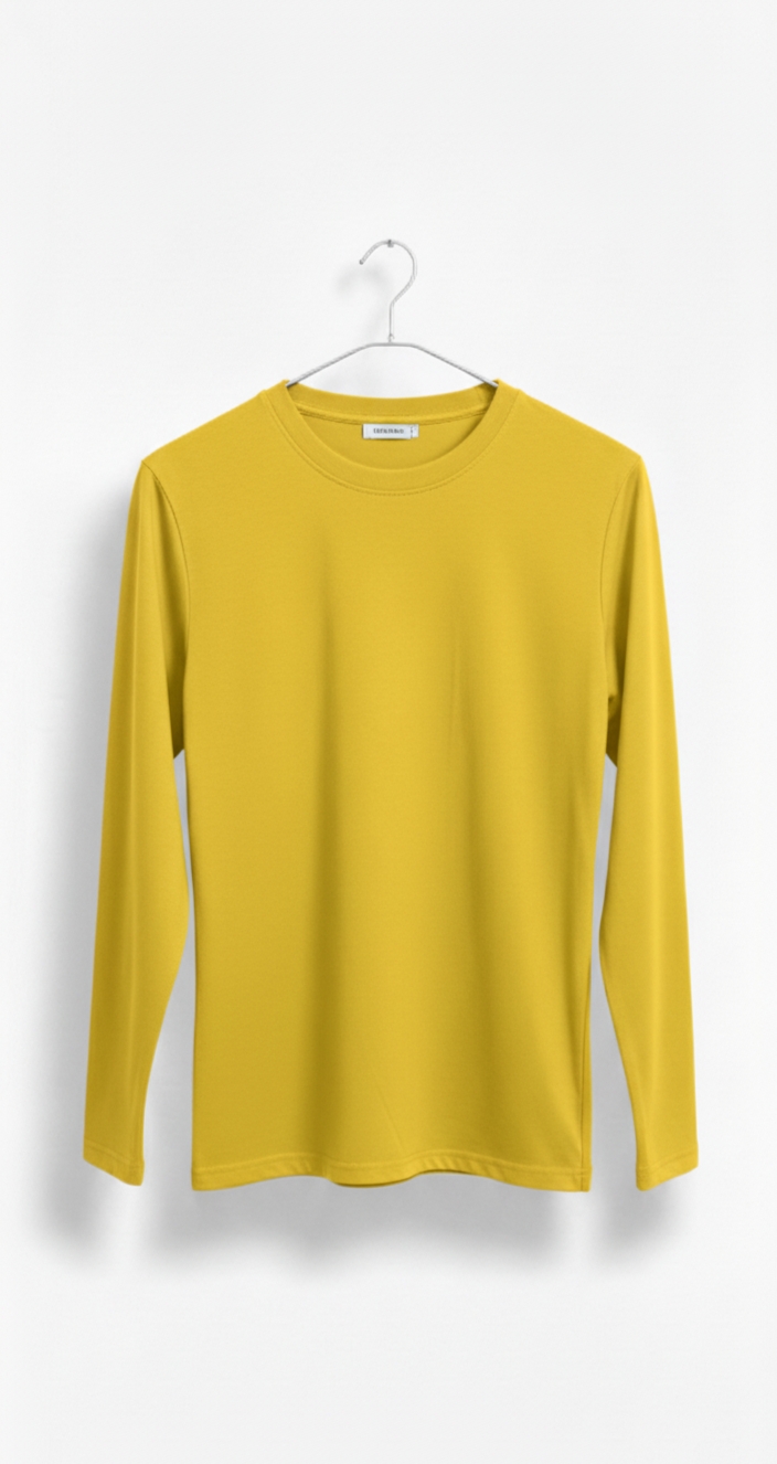 Sunburst Yellow Full Sleeve Shirt - Image 2